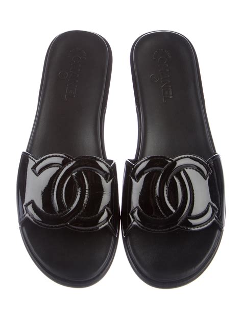 chanel slides size 10|Chanel sandals canada.